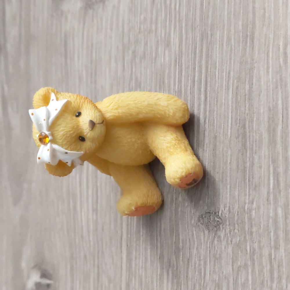 Vintage Avon November Birthstone Bear Figurine